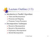 Principles of Parallel Algorthm Design-Parallel Computing-Lecture Slides