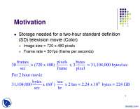 Motivation-Digital Image Processing-Lecture Slides