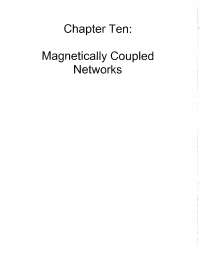 Magnetically Coupled Networks: Problems with Solution