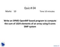 Basic Communication Operations-Parallel Processing-Lecture Slides