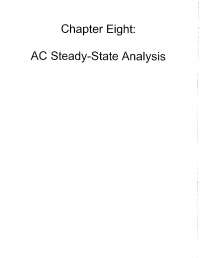 AC Steady State Analysis: Problems with Solution
