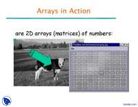 Arrays in Action-Programming-Lecture Slides - Docsity