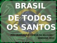 Brasil de todos os santos