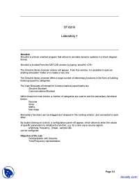 Simulink-Control Systems-Lab Report