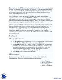 Universal Serial Bus-Applications of Computer Sciences-Project Report