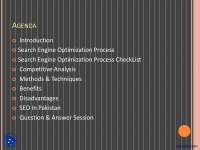 SEO-Information and Computer Technology-Project Presentation