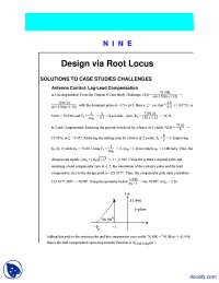Design via Root Locus-Control Systems-Lecture Handout