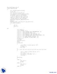 Class Physics Lab-Object Oriented Programming-C Language Codes