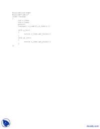 Class Timings-Object Oriented Programming-C Language Codes