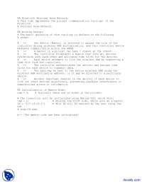 Bluetooth Personal Area Network-Network Programming-Project Codes