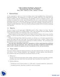 Formulating Search-Artificial Intelligence-Project Report