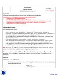 GUI Application, MS Access-Human Computer Interaction-Assignment