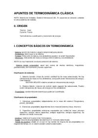 Termodinamica clasica