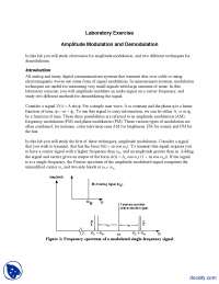 Amplitude Modulation and Demodulation-Signals and Systems-Lecture ...