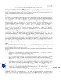 Non Governmental Organizations-Human Resource Managment-Lecture Notes