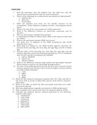 Unidiretional, Bidirectional Buses, Registers, 8088-Microprocessor and Assembly Language Programming-Assignment