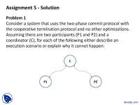 Two-Phase Commit Protocol Solutions and Optimizations
