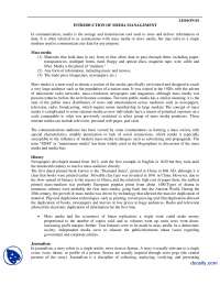 Introduction Of Media Management-Media Managment-Handouts