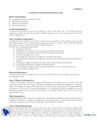 Kinds of Jurisprudence-Business and Labour Law-Lecture Handout