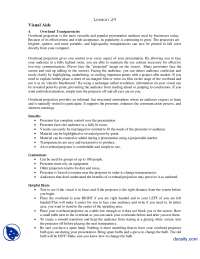 Visual Aids Part 2-Communication Skills-Lecture Handout