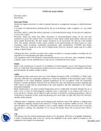 Types Of Mass Media-Media Managment-Handouts