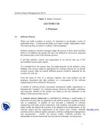 Processes, Software Process-Software Project Management-Lecture Notes