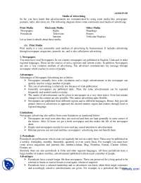 Media of Advertising-Advertising and Promotion-Lecture Handout