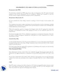 Disarmament and Arms Control Lesson 24-International Relations-Lecture ...