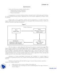Motivation-Introduction to Public Administration-Lecture Handout
