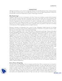 Forgetting-Experimental Psycology-Lecture Handout