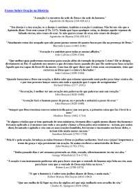 Frases Sobre Oração na História