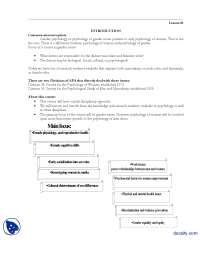 Introduction-Gender Psychology-Handouts
