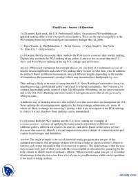 2006Final Exam - Answer All Questions-Education Economics-Exam Paper Solution