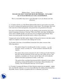 2006Midterm Exam -Education Economics-Exam Paper