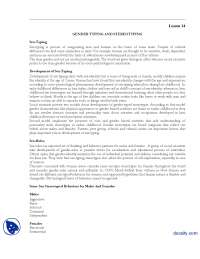 Gender Typing And Stereotyping-Gender Psychology-Handouts