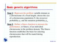 Basic Genetic Algorithms-Stochastic Process-Lecture Slides