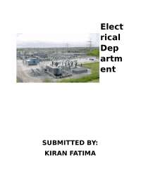 Transmission of Electricity: Voltage Levels, Grid Stations, and Transformers in POF