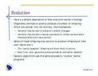 Evolution-Stochastic Process-Lecture Slides