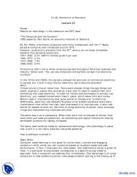 Economics of Education-Education Economics-Lecture Handout