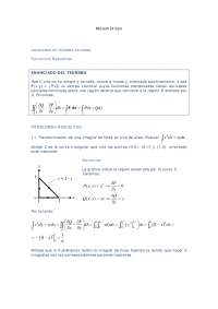Teorema De Green - Ejercicios Resueltos -  Análisis