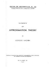 Notas De Matematica Impa Nmat 33 Este Arquivos Contem A Colecao Notas De Matematica Docsity