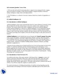 Artificial Intelligence-Management Information System-Lecture Notes
