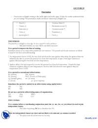 Punctuation-Journalistic Writing-Lecture Handout
