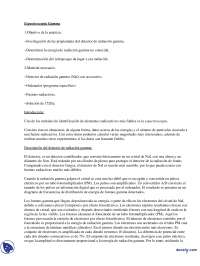Espectroscopía gamma  - Prácticas - Física Nuclear y de Partículas - Física - Parte 2