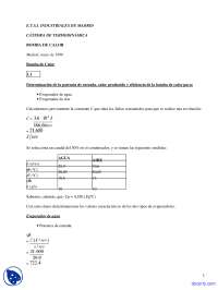 Bomba de calor - Prácticas - Ingeniería Térmica - Ingeniero Técnico Industrial