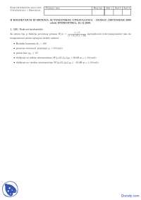 Sistemi automatskog upravljanja-Ispit-Signali i sistemi 2010 2kol ...