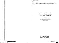 Celso Antônio Bandeira de Mello - Curso de Direito Administrativo (completo!) , 26ª ed. (2009)
