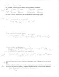 Exam 1 Practice Questions - General College Chemistry I | CHEM 112 ...