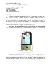 Controle da posição vertical de esfera metálica em um Levitador Magnético