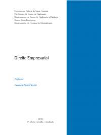 Direito Empresarial - 2° ed Revisado